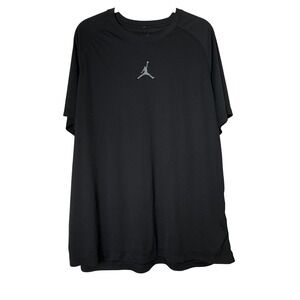 Jordan Training Dri-FIT Fitted T-Shirt Mens XXL Black Athletic Gym